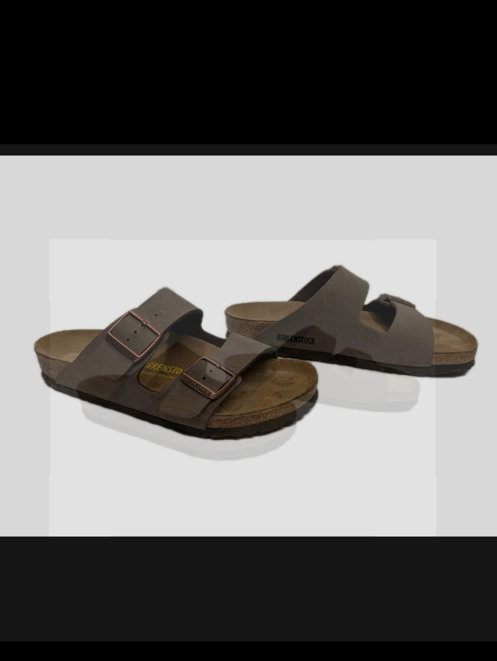 Birkenstock Arizona Slides Sandals Mens Brown 30 L8 M6 - Picture 11 of 14